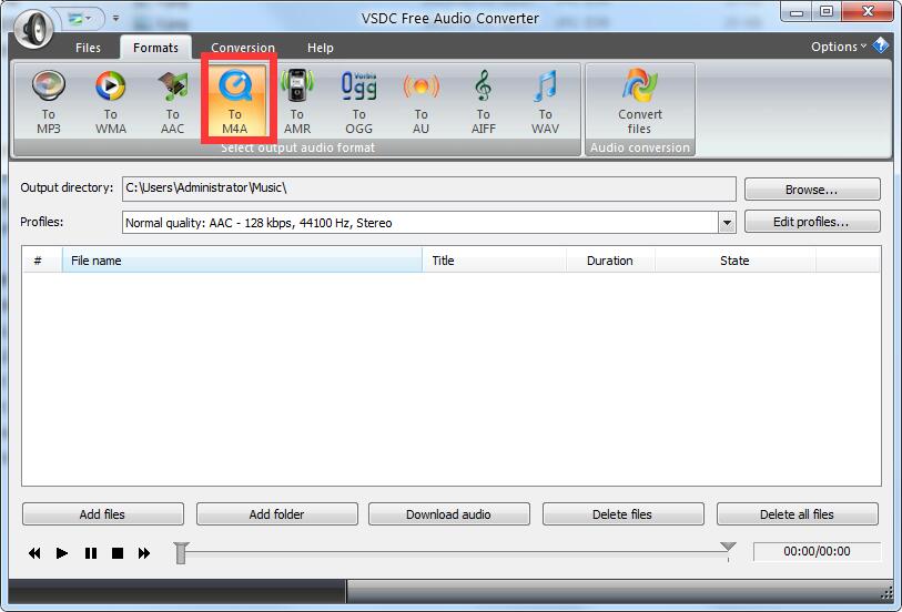 VSDC Free Audio Converter截图