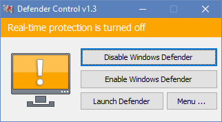 Defender Control截图