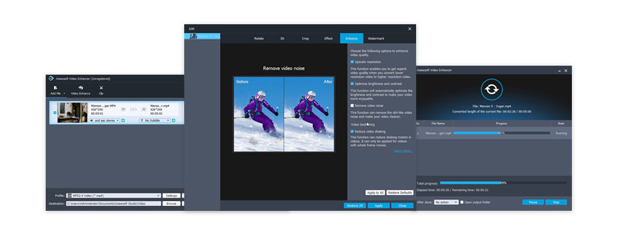 Aiseesoft Video Enhancer截图