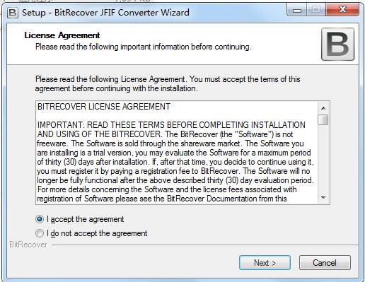 BitRecover JFIF Converter截图