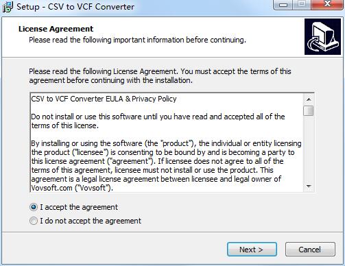 CSV to VCF Converter截图