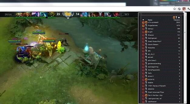 Dota 2 Stream Browser截图