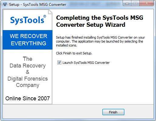 SysTools MSG Converter截图