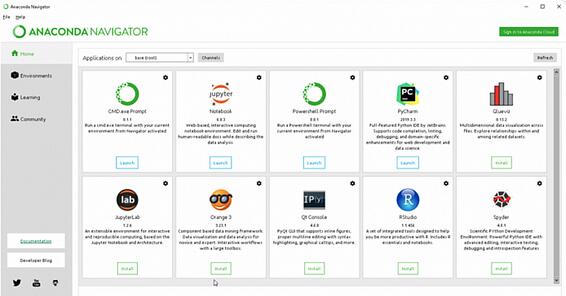 Anaconda截图