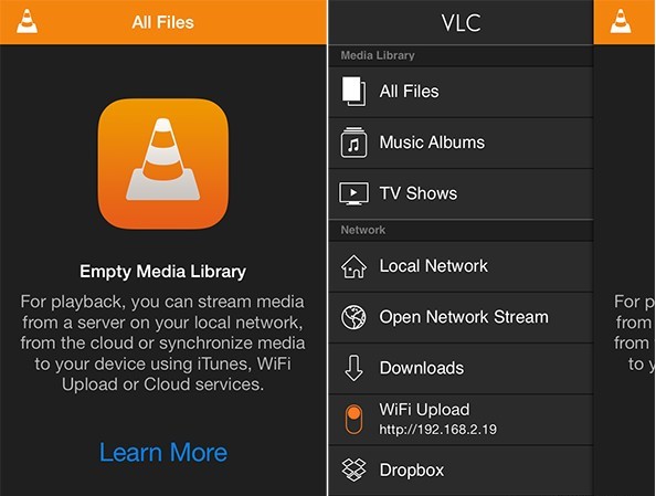 VLC media player截图