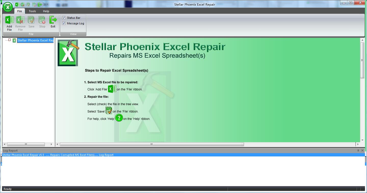 Stellar Phoenix Excel Repair截图