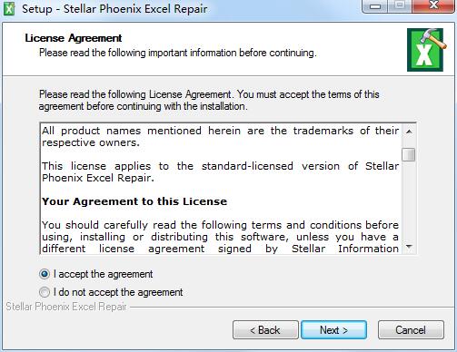 Stellar Phoenix Excel Repair截图