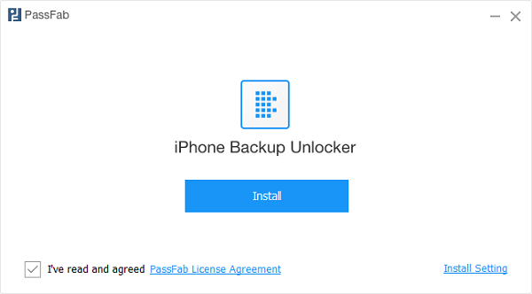 Passfab iPhone Backup Unlocker截图