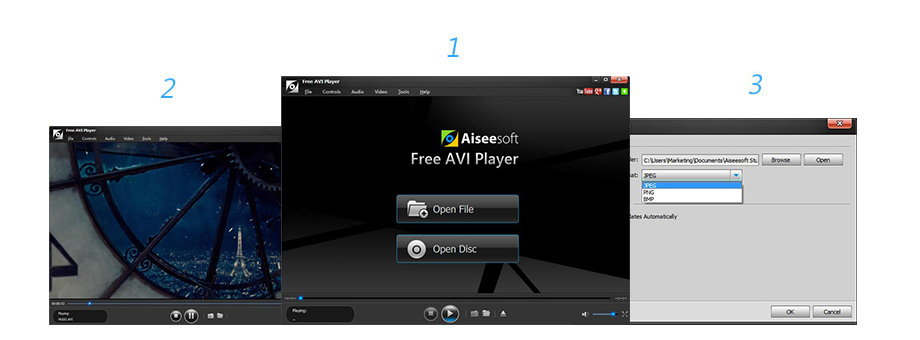 Aiseesoft Free AVI Player截图