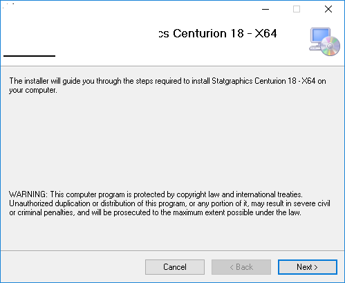 Statgraphics Centurion截图