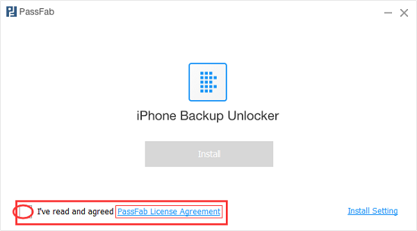 Passfab iPhone Backup Unlocker截图