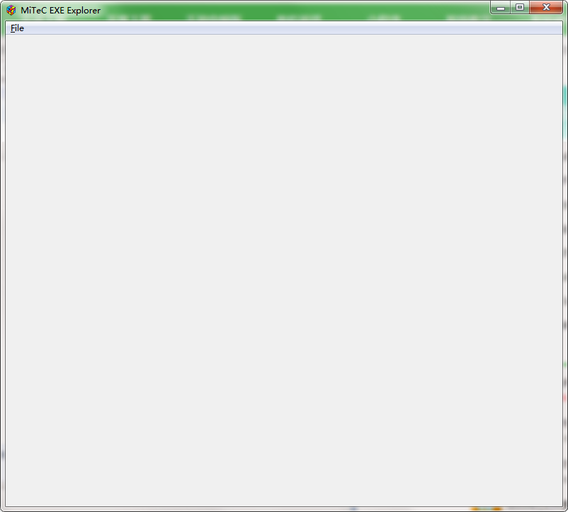 MiTeC EXE Explorer截图