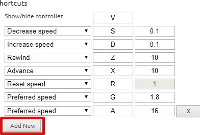 Video Speed Controller截图