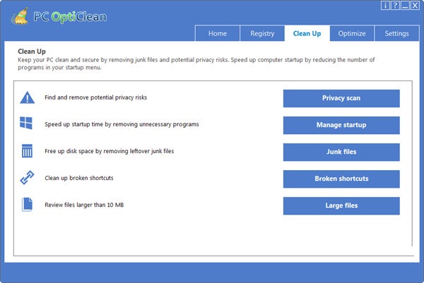 PC OptiClean截图