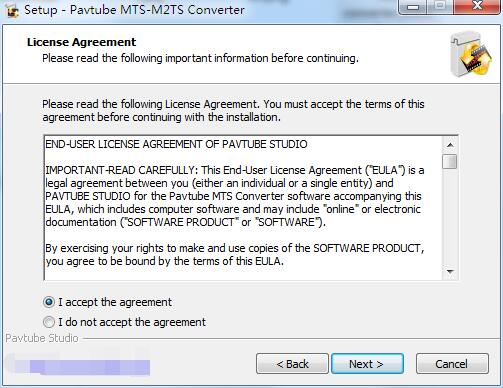 Pavtube MTS-M2TS Converter截图