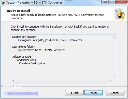 Pavtube MTS-M2TS Converter截图