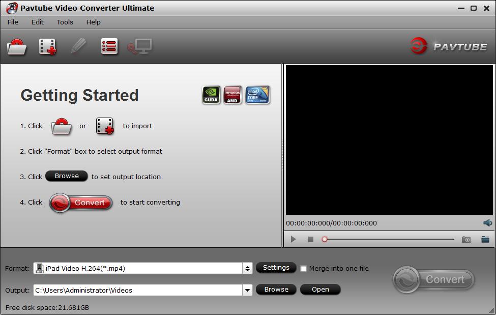 Pavtube Video Converter Ultimate截图