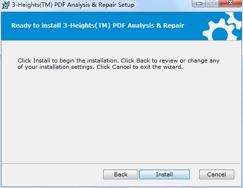 3 Heights PDF Desktop Repair Tool截图