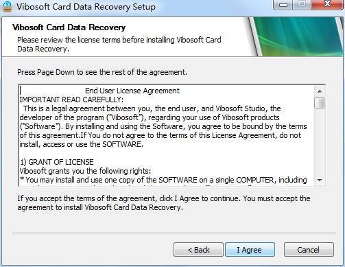 Vibosoft Card Data Recovery截图