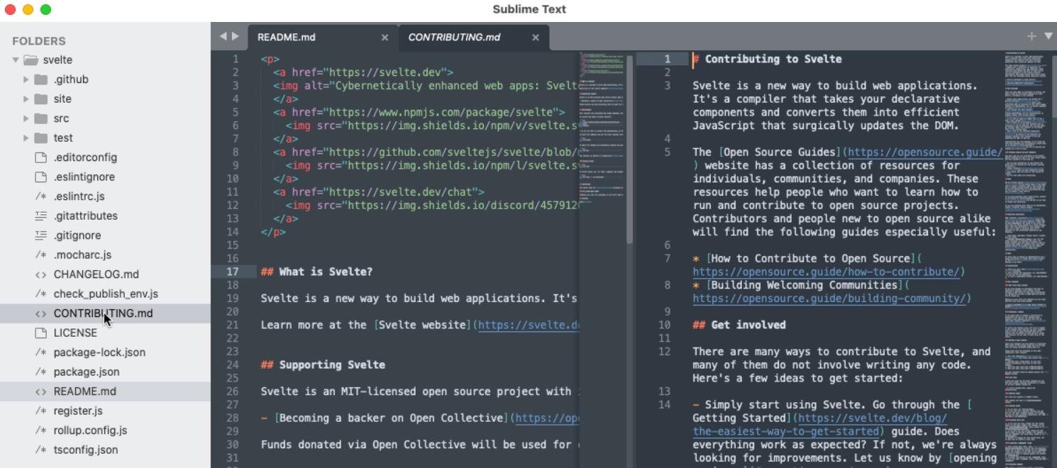 Sublime Text For Mac截图