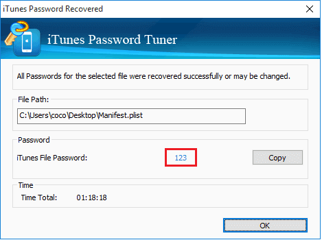 Cocosenor iTunes Password Tuner截图