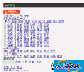 手机网址站系统WML版截图
