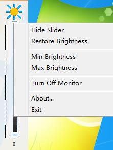 Adjust Monitor Brightness截图