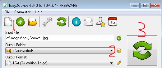 Easy2Convert JPG to TGA截图
