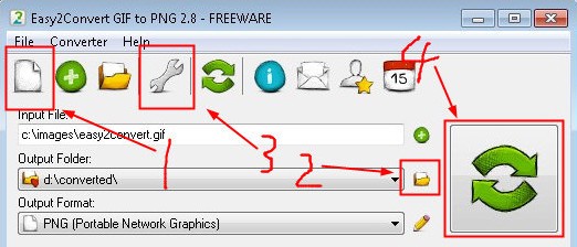 Easy2Convert GIF to PNG截图