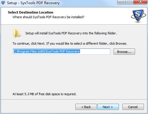 SysTools PDF Recovery截图