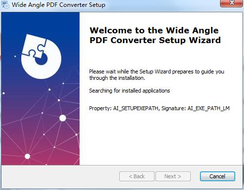 Wide Angle PDF Converter截图