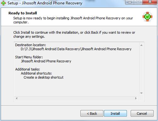 Jihosoft Android Phone Recovery截图