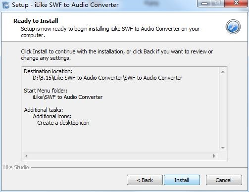 iLike SWF to Audio Converter截图