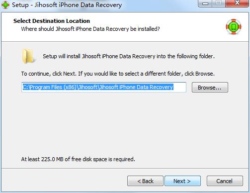 Jihosoft iPhone Data Recovery截图