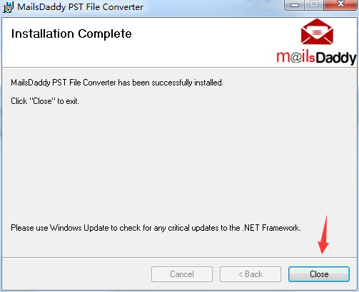 MailsDaddy PST File Converter截图