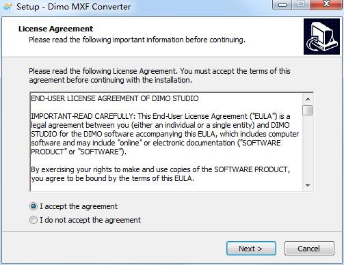 Dimo MXF Converter截图