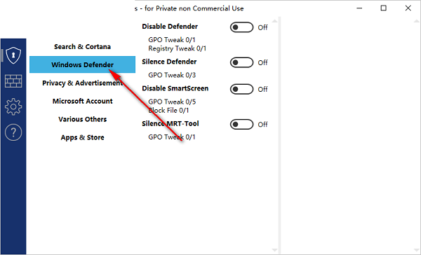 Private Win10截图