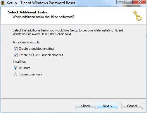 Tipard Windows Password Reset截图