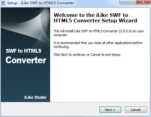 iLike SWF to HTML5 Converter截图