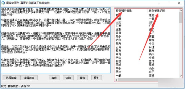 词库伪原创软件截图