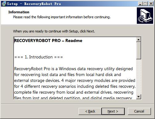 RecoveryRobot Pro截图