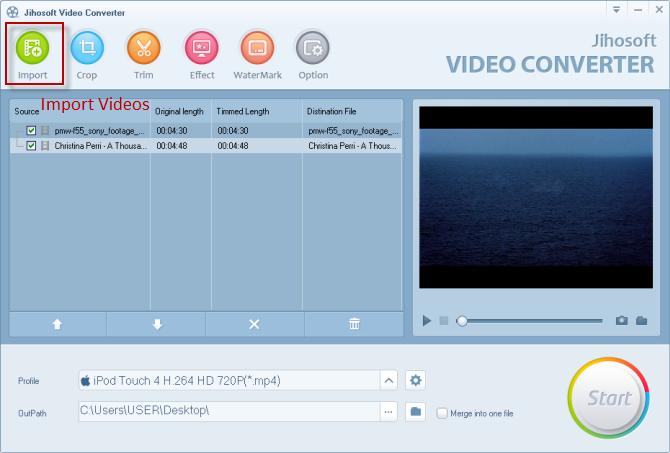 Jihosoft Video Converter截图