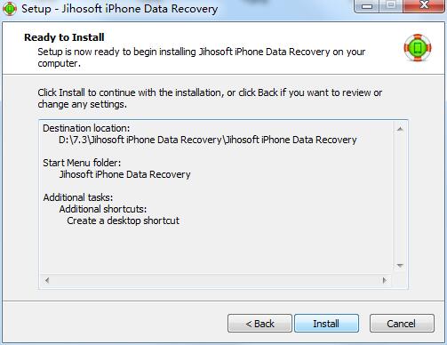 Jihosoft iPhone Data Recovery截图