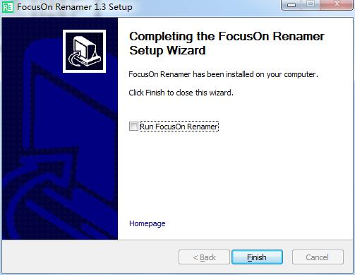 FocusOn Renamer截图