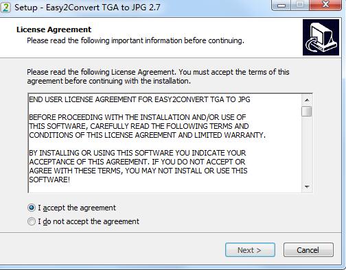 Easy2Convert TGA to JPG截图