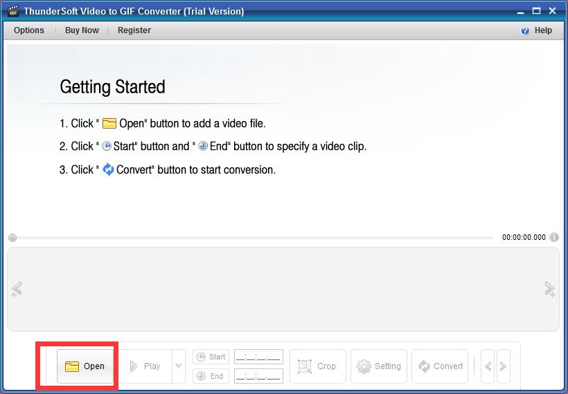 ThunderSoft Video to GIF Converter截图