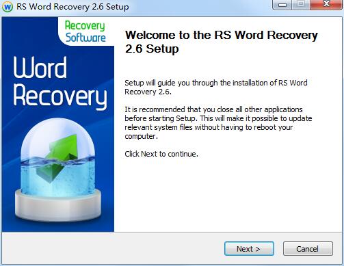 RS Word Recovery截图