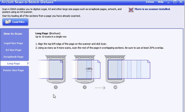 ArcSoft Scan-n-Stitch Deluxe截图