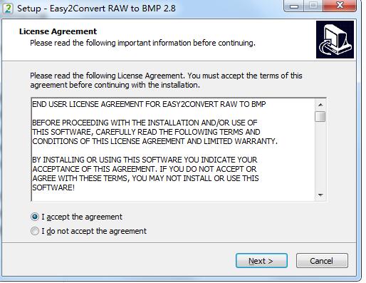 Easy2Convert RAW to BMP截图