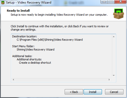 Video Recovery Wizard截图